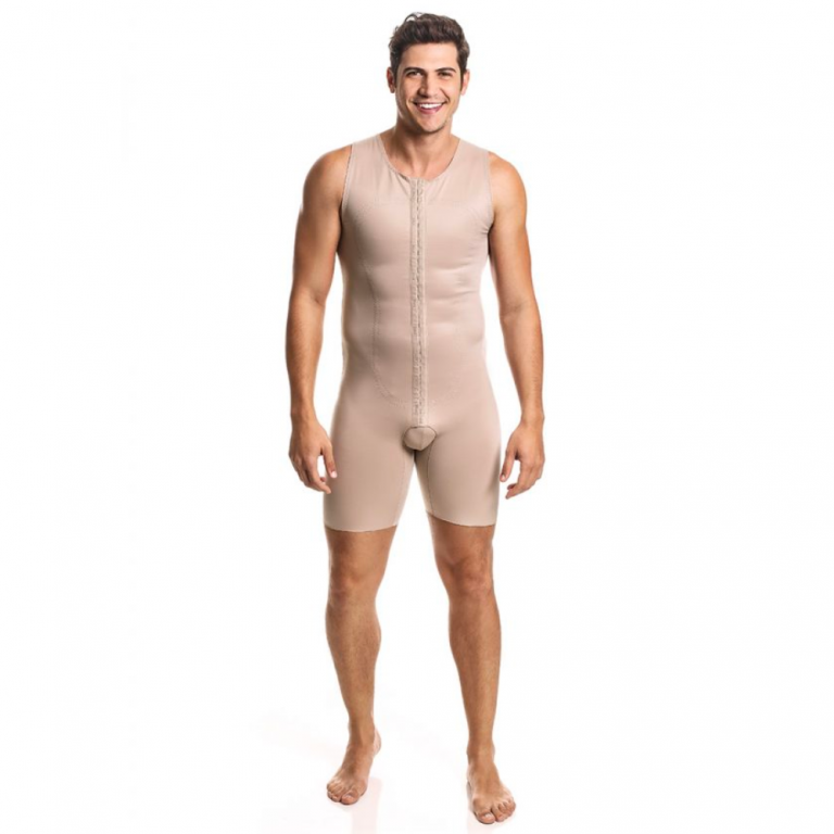 Men Soft Line Open Front Full Body